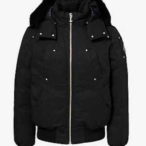 Moose Knuckles Black Puffer Jacket